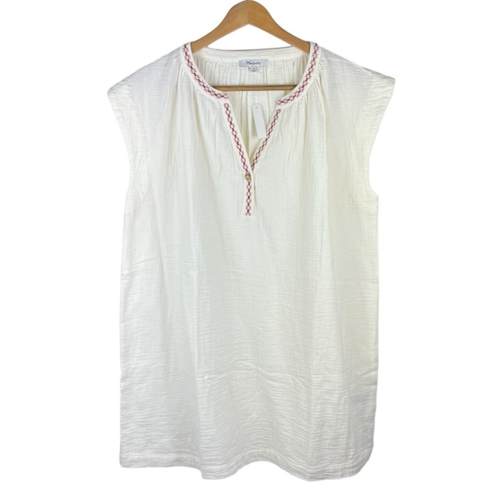 Madwell Cotton Gauze Coverup Dress Size L